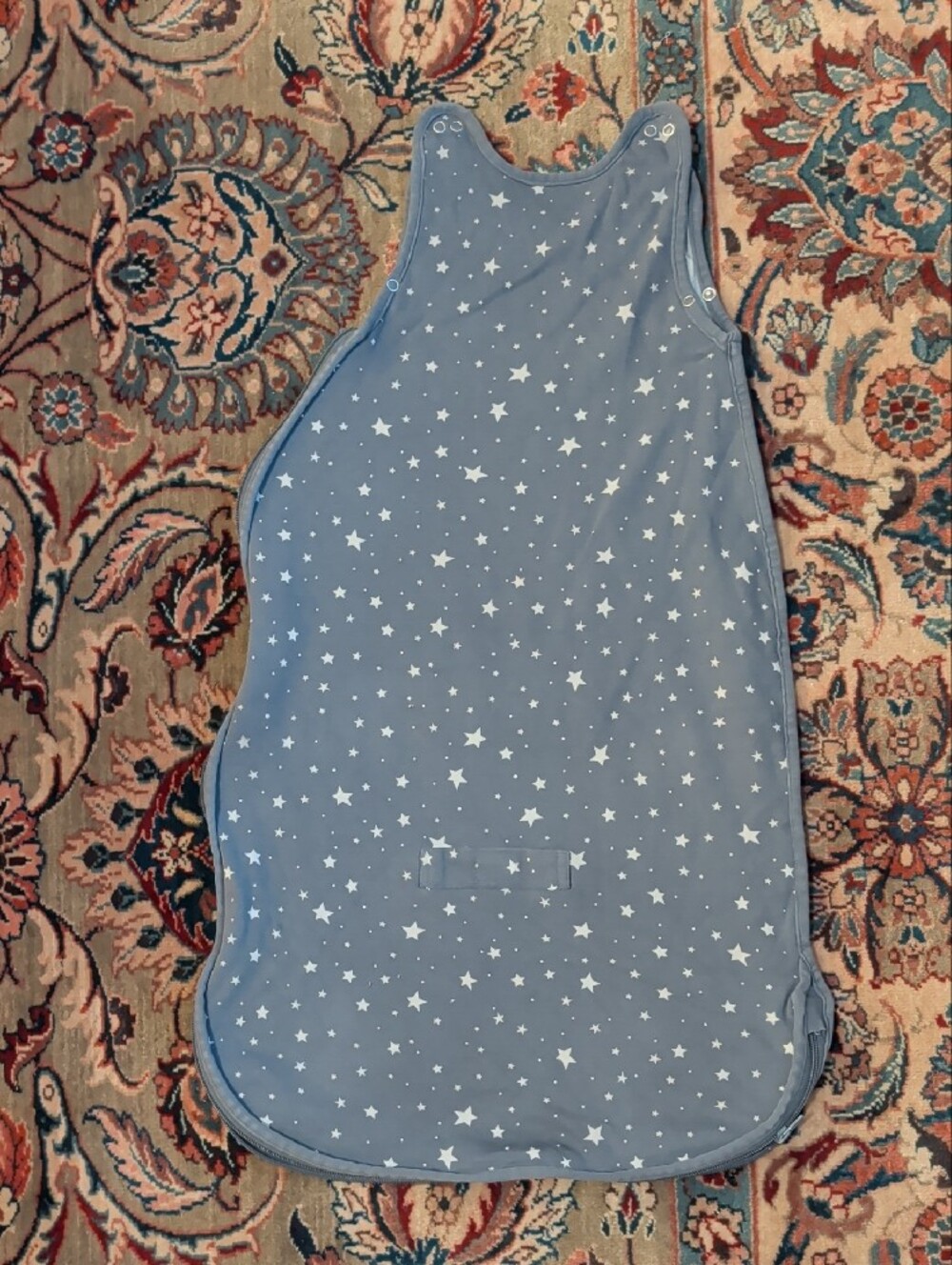 Woolino 4 Season Sleep Sack 2-24 Months - Grey Star Print - Picture 7 of 7
